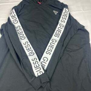 guess usa long sleeve shirt Hooded Black Shirt